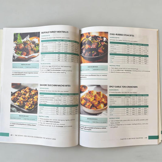 The High Protein Cookbook: 30-Day Meal Plan